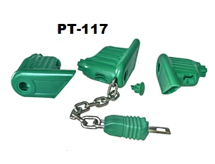Coin-operated Lock For Shopping Trolley
